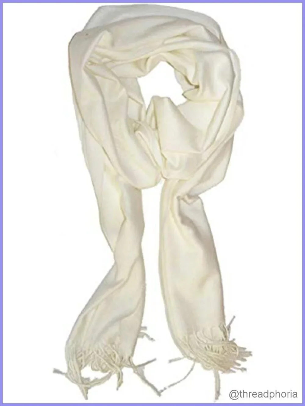 Cashmere Feel Winter Scarf Soft Classic 72x12 Fringe Wrap